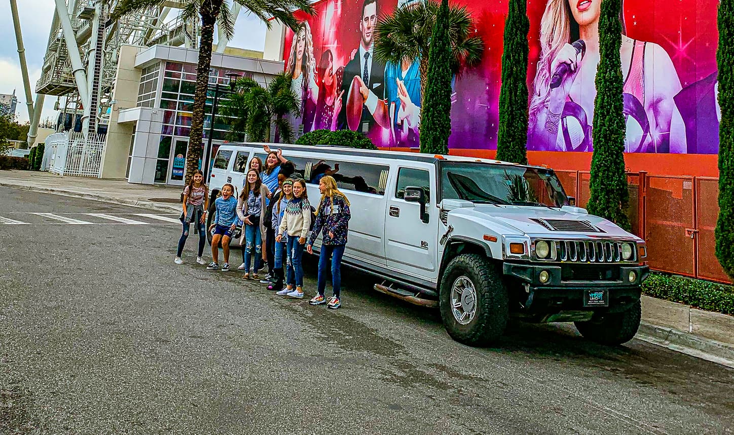 SUV Limousine for prom night